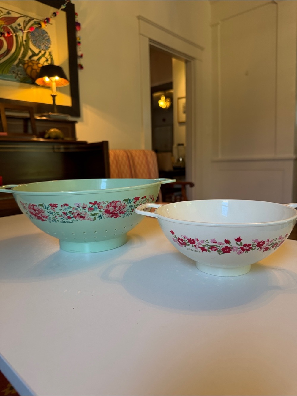 The Pioneer Woman Garden Party 2-Piece Melamine Colanders